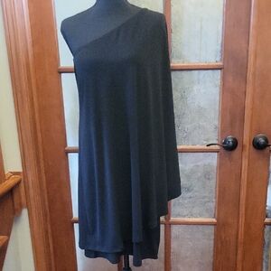 Michael Kors Elegant Black Off The Shoulder Dress